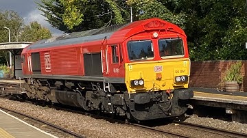 66061 DB cargo 4L45 containers 11:32 2L Lea Road 8/10/2024