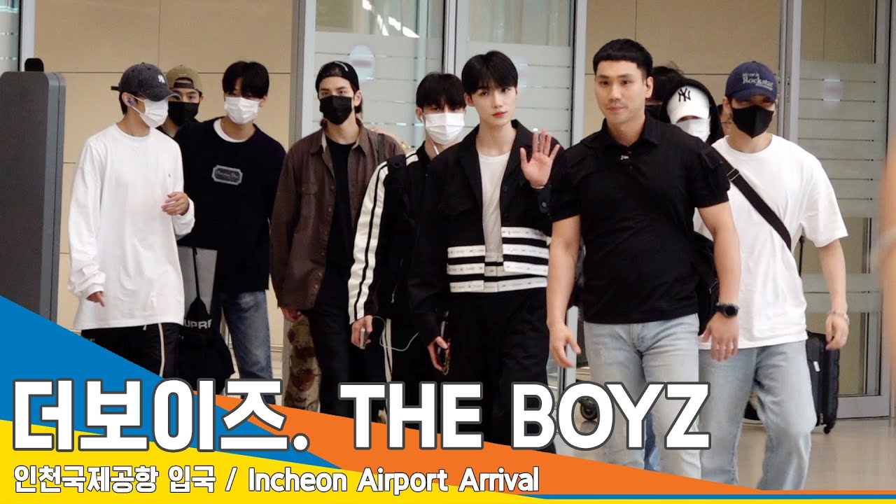 더보이즈(THE BOYZ), 피곤해도 빛나는 미남들 ‘고생많았어요~’(입국)✈️Airport Arrival 23.6.11 #Newsen