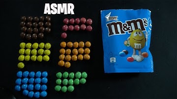 ASMR: M&M EATING AND SORTING - SOFT WHISPERS - SOFT LIGHTING |4K|