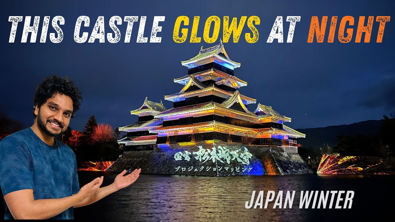 THIS CASTLE GLOWS AT NIGHT ❄️ Matsumoto Winter Illumination (Japan Travel 2026)