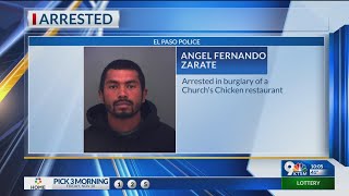 Man arrested after Northeast Church’s Chicken burglary
