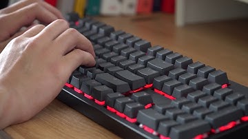 ASMR 무접점 키보드(앱코 K995P V3) 45분 타건영상