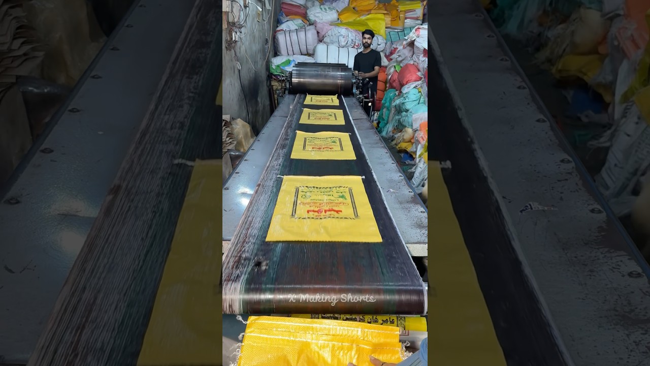 Polypropylene Woven Bag Printing Design Making