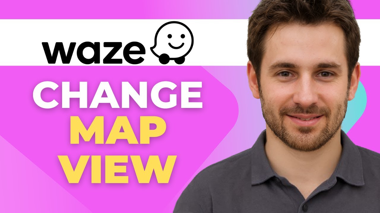 How to Change Map View on Waze App - YouTube