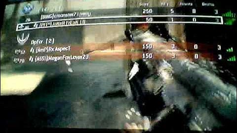 MW2 quick scope no scope match