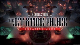 V Rising Castle Tour - The Jet Stone Palace - Creative Mode - 1.0 Update