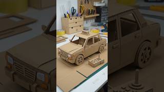 Building a WORKING Cardboard RC Taxi! 🚕📦 Epic DIY Remote Control Car