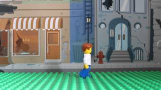 LEGO Stop Motion Animation Walk Test