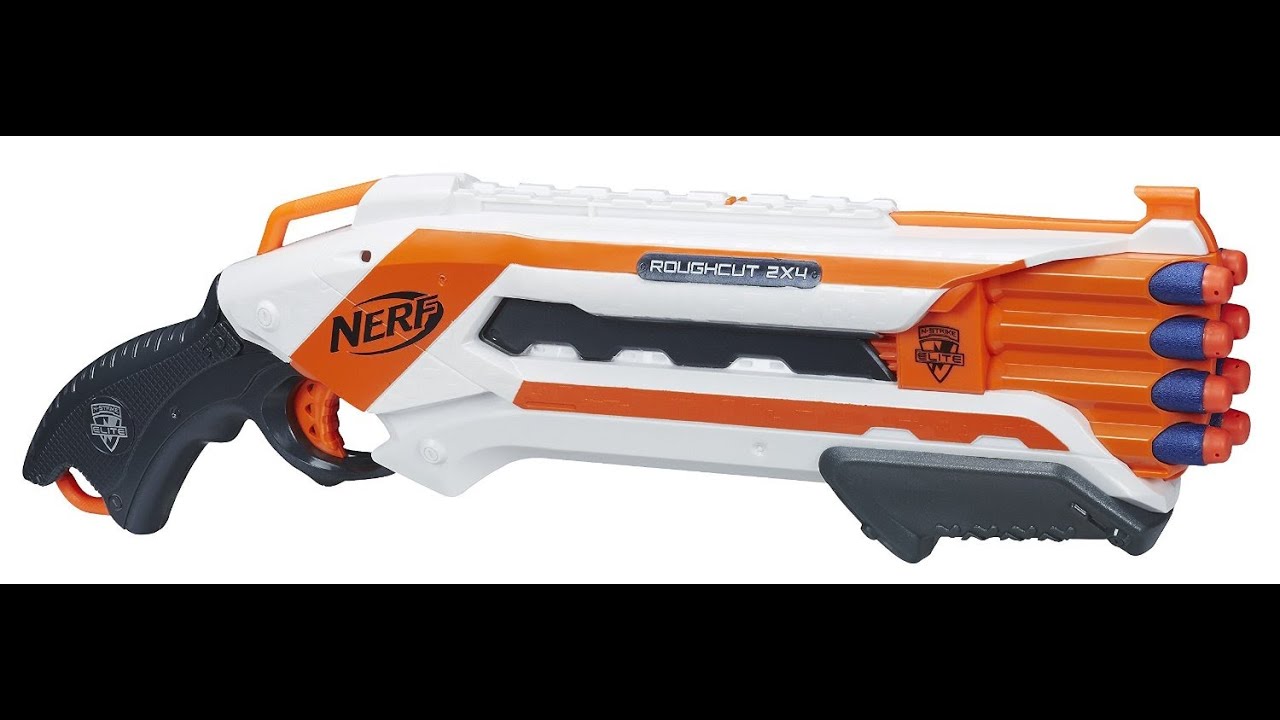 Обзор бластера NERF. ROUGHCUT 2×4 ( РАФКАТ 2×4 ) N - STRIKR EPITE