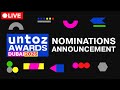 🔴 LIVE: Nominations Announcement | Untoz Awards 2026
