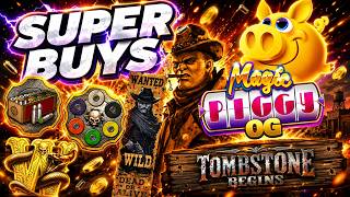 SUPER BUY SATURDAY - INCLUDING THE NEW NOLIMIT CITY SLOT TOMBSTONE BEGINS!! RECOVERY??