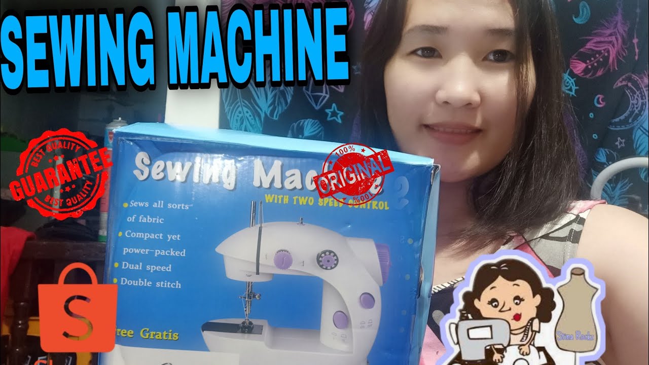 Shopee Sewing Machine100 legitRonelyn Ahito YouTube