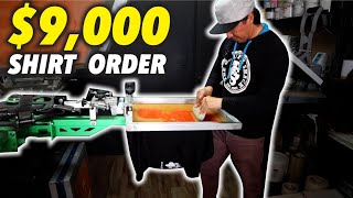 How I Got My Biggest Screenprinting Order - The Graffix Shack