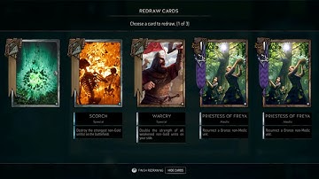 GWENT: The Witcher Card Game Closed Beta Gameplay
