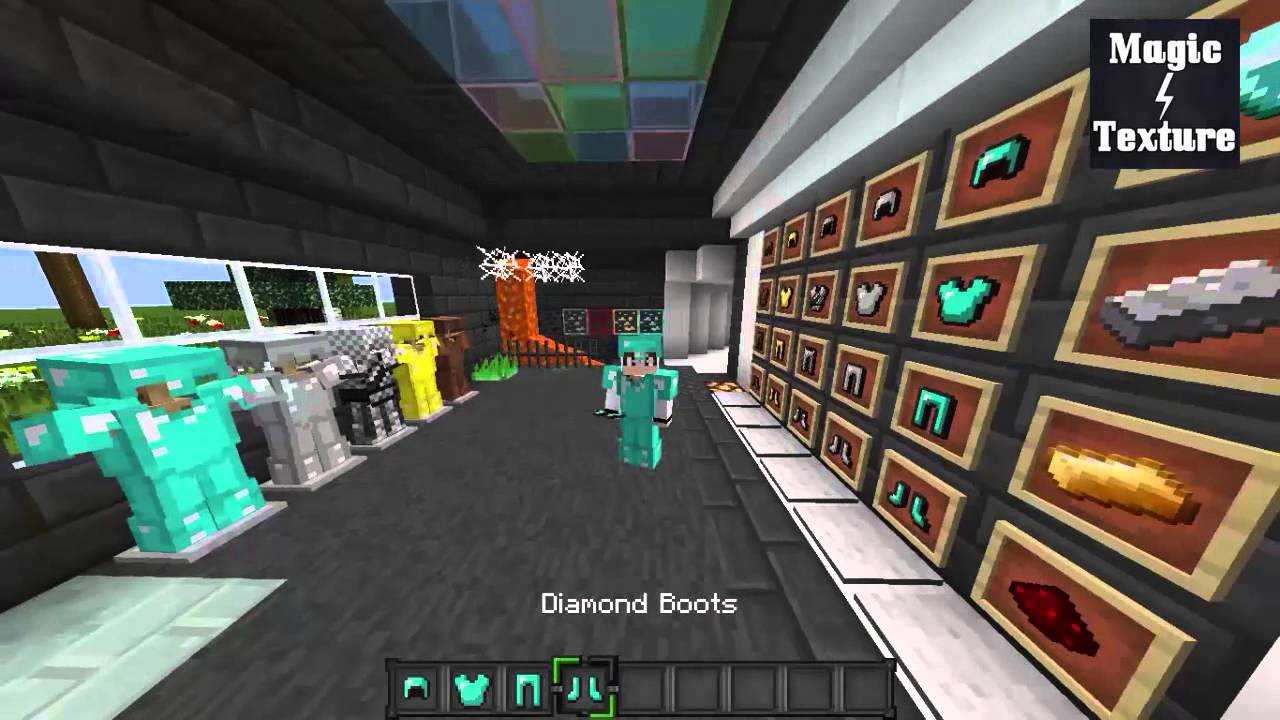 Minecraft Texture Pack Tanıtımları Bölüm 1/BadgerPig Default