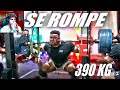 LLARRY WHEELS SE ROMPE EN SENTADILLA CON 390KG PERO PUEDE SER FALSO - Victor Valdivia