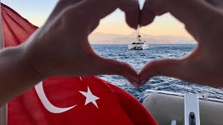 Itinerary on a yacht in Turkey in 7 days. Gocek and Fethiye