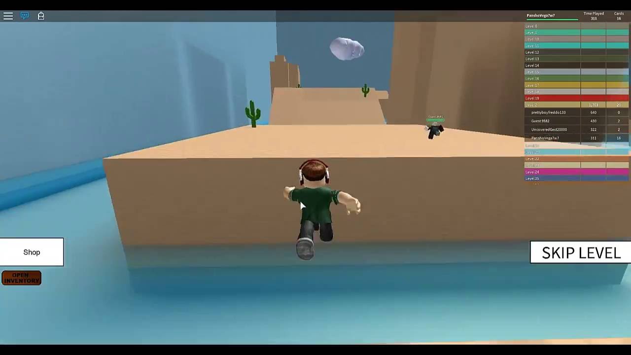 Roblox Speed Run 4 Level 24 Song Youtube - mark001100s player points arena roblox