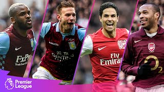 Aston Villa vs Arsenal | Classic Premier League Goals | Bent, Arteta, Henry