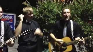 Bro Code Band Plays Armenian Anthem At West Hollywood Pavilions Parking Lot