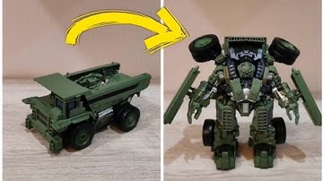 แปลงร่างรถ เป็น​ร่างหุ่น Aoyi 08-B Overload, Transformer​ Devastator​SS-42 Long haul