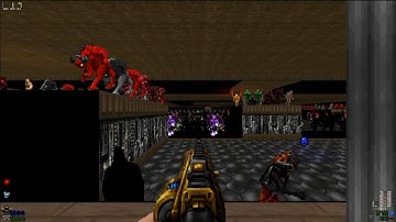POPCORN |  Doom 2: DARK TARTARUS  map 15  UV-MAX Complex/LCA/Clusterfuck 4.1