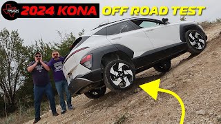 Is The NEW Hyundai Kona W/HTRAC Good Off Road?  TTC Hill Test