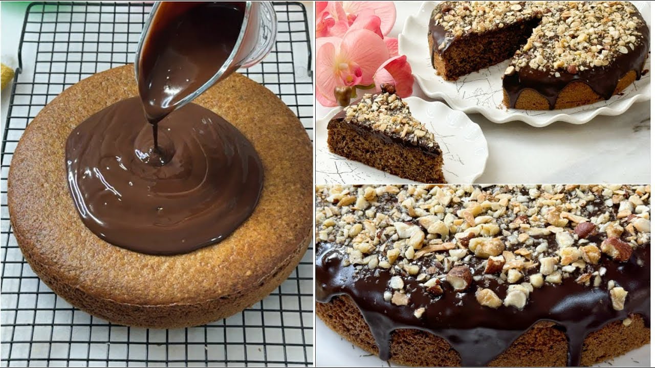 كيك بدون سكر وبدون دقيق ابيض💫تعليكة ومذاق خطييير✔️