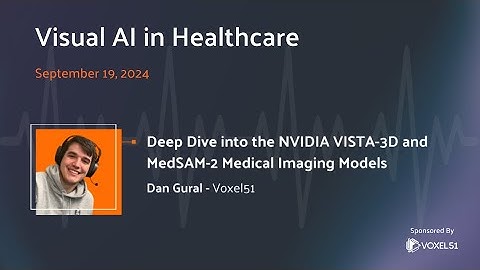 Visual AI in Healthcare: NVIDIA’s VISTA-3D and MedSAM-2 Medical Imaging Models