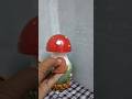 DIY MUSHROOM🍄 best from waste ♻️#dailyshorts#craftideas#diy#recycledart#malayalam#crafts#bulbcrafts
