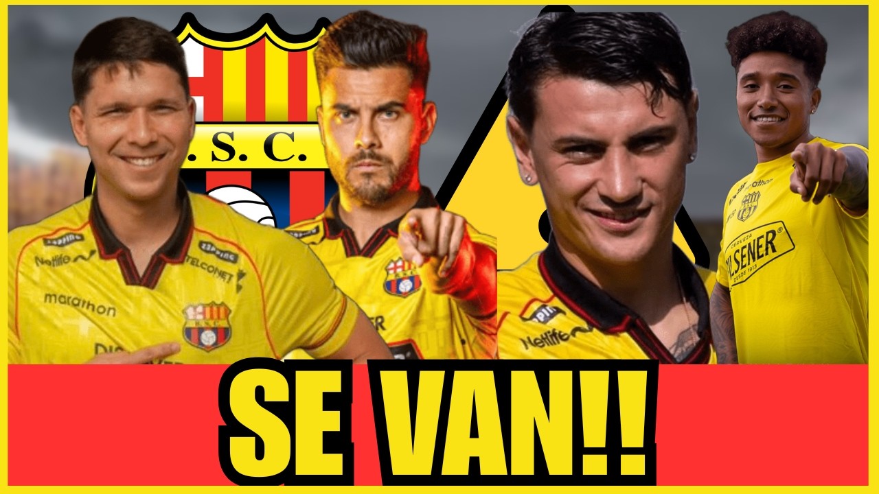 Barcelona SC: las posibles salidas que sacuden al plantel