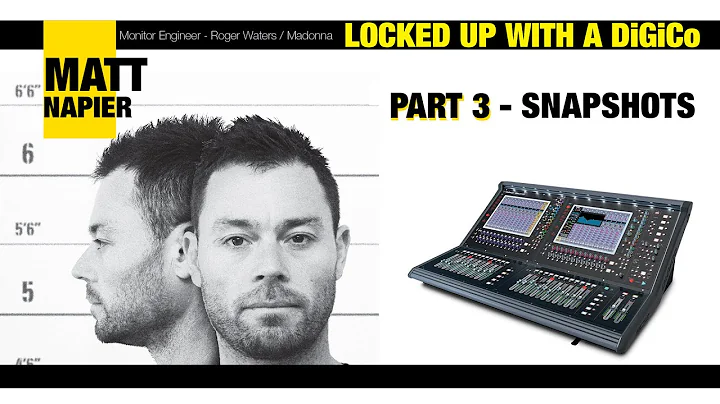 Matt Napier Locked Up With A DiGiCo Part 3