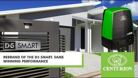 CENTURION D6 SMART | Taking the Intelligent Choice to the Next Level