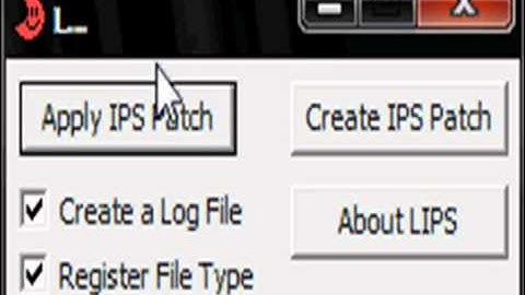 How To Apply A .IPS Patch