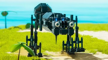 GIANT SPIDER - New Machines (Workshop Machines) - Instruments of Destruction Gameplay