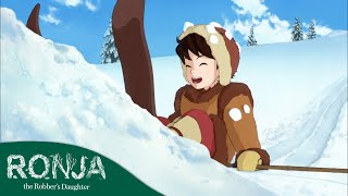 Miyazaki's Ronja - Winter Wonderland ❄️ | 20 MINS | Anime From Studio Ghibli