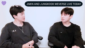 🔴[ALL SUB] [ENG SUB] JUNGKOOK & JIMIN WEVERSE LIVE TODAY JULY 14TH 2025