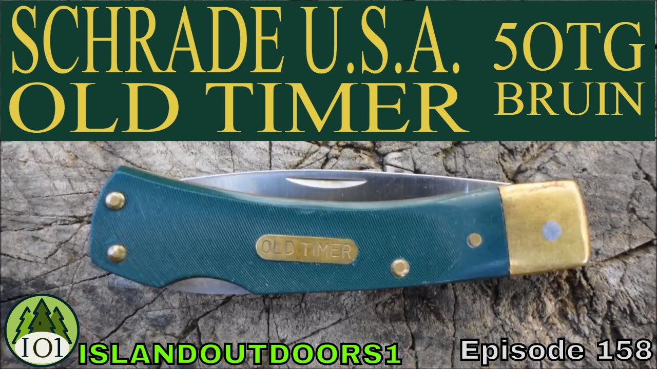 SCHRADE USA OLD TIMER 5OTG BRUIN -🇺🇸- Episode 158 - YouTube SCHRADE USA OLD TIMER 5OTG BRUIN -🇺🇸- Episode 158 - YouTube