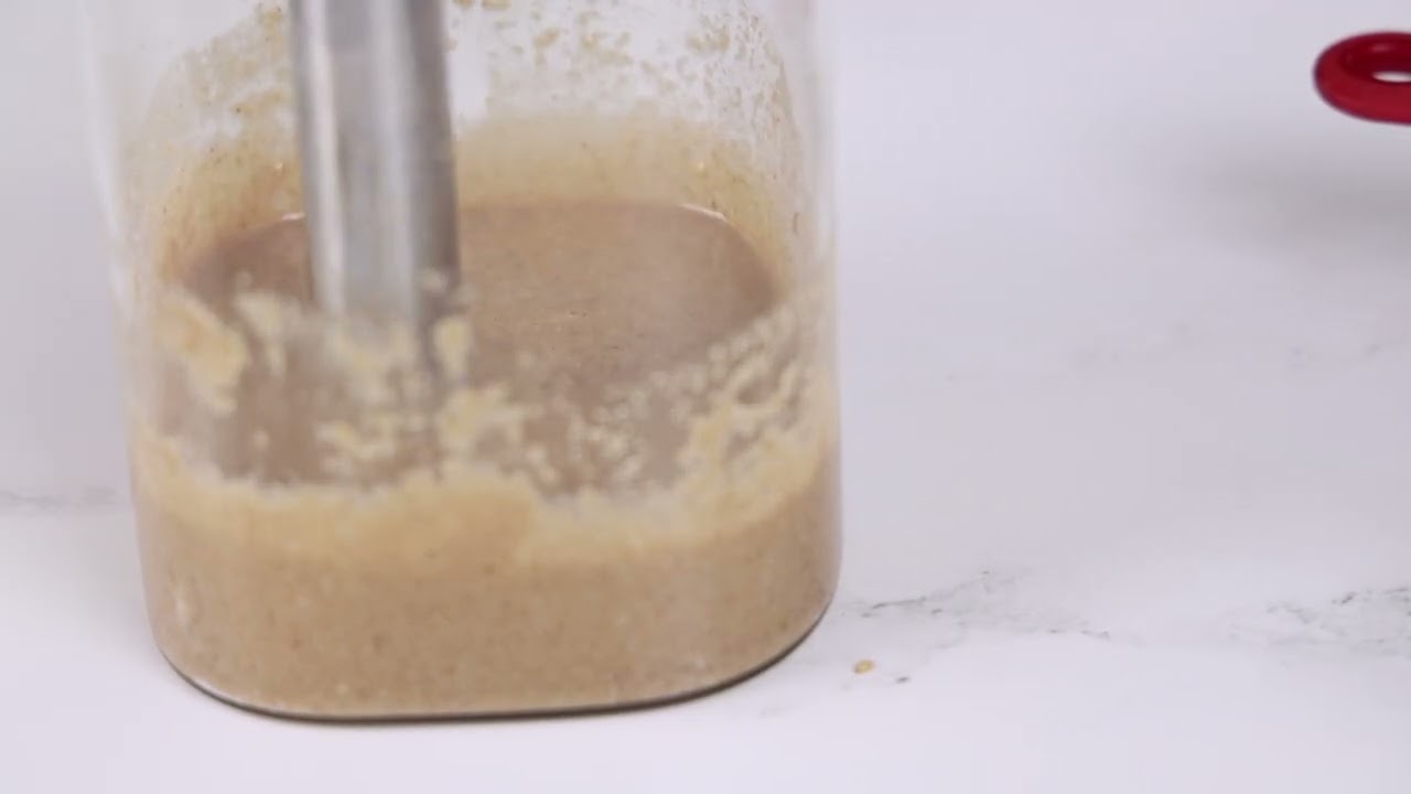 Tahini casero en 5 minutos. ¡Saludable y delicioso!