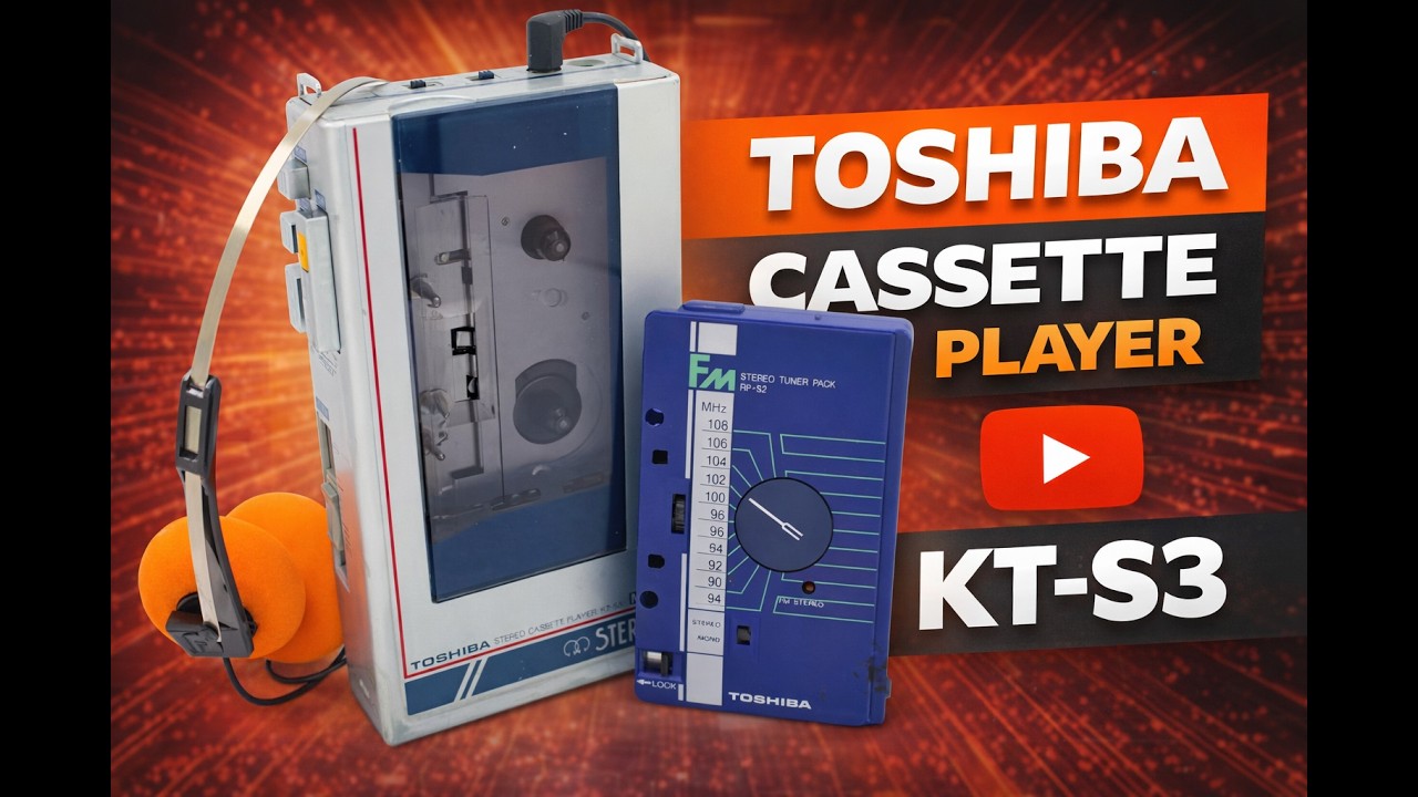 Testing the Toshiba Cassette Player KT-S3 for Ultimate Throwback