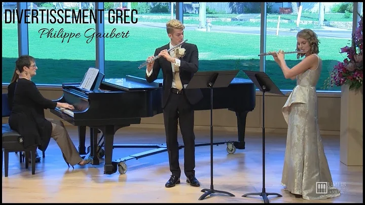 Divertissement Grec (Philippe Gaubert) Flute Duet ...