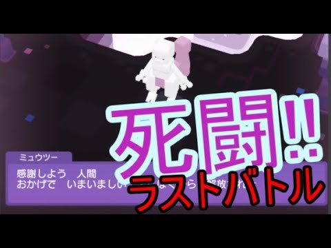 ついに ミュウツーとの死闘の末に ポケモンクエスト ポケモンクエスト 動画まとめchannel