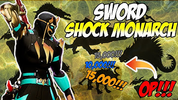 NEW *OP!!!* SWORD BUILD - Shock Monarch Sword - Dauntless Builds 1.14.1+