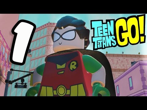 Lego Dimensions: Teen Titans Go! World Part 1 ROBIN is Awesome!