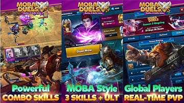 MOBA Duels - Masters Of Battle Arena Android Gameplay