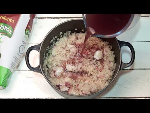 Arroz con pulpo