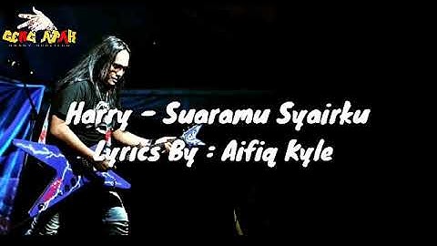 Harry Khalifah - Suaramu Syairku (Official lyric  video)