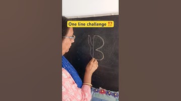 One line draws the entire shape,and the lines cannot overlap!Is there an answer to this question 1
