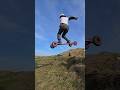 Cleeve Hill Pole Jam, Fakie 360 by Bish #mountainboard #ukmountainboarding #trampa #Cleeve