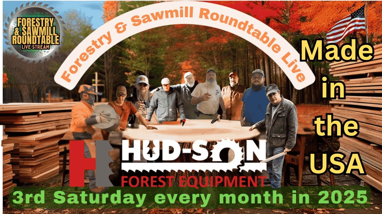Sawmill & Forestry Round Table  "American Made" with Hud-son Forest Equipment